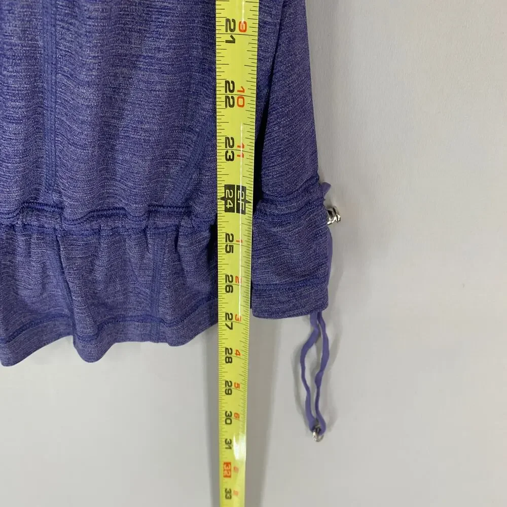 Lululemon Run Time Tank Top with Built-In Bra Women’s Size 8 Purple Active - Picture 6 of 8